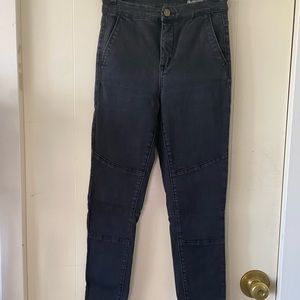 BLANK NYC high-waisted black skinny jeans size 28